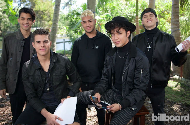 CNCO hizo un minishow en Billboard Live
