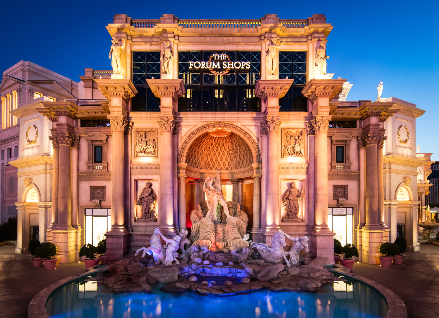 The Forum Shop en el Caesars Palace: Conocé el shopping que replica el mítico foro romano en Las Vegas