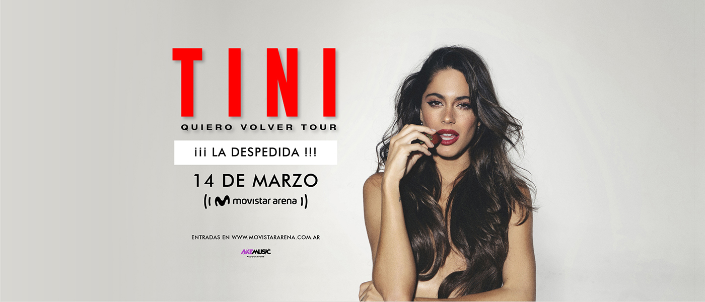 Tini despide Quiero Volver Tour en el Movistar Arena de Buenos Aires