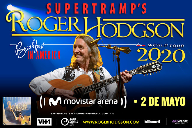 Roger Hodgson presenta Breakfast In America World Tour