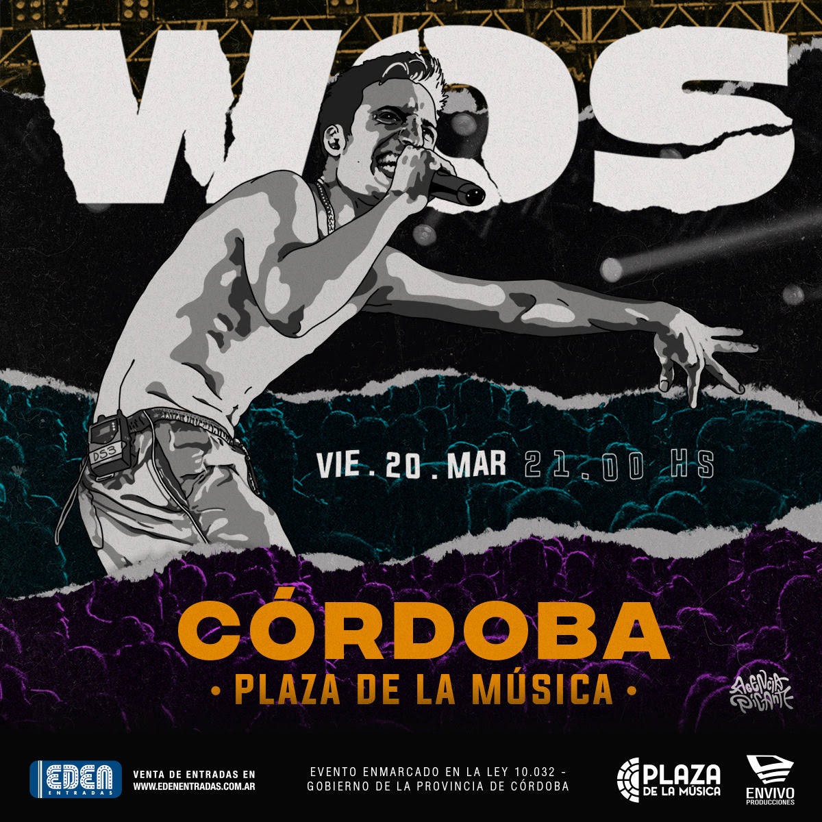 WOS vuelve con su Caravana a Córdoba luego del Cosquín Rock