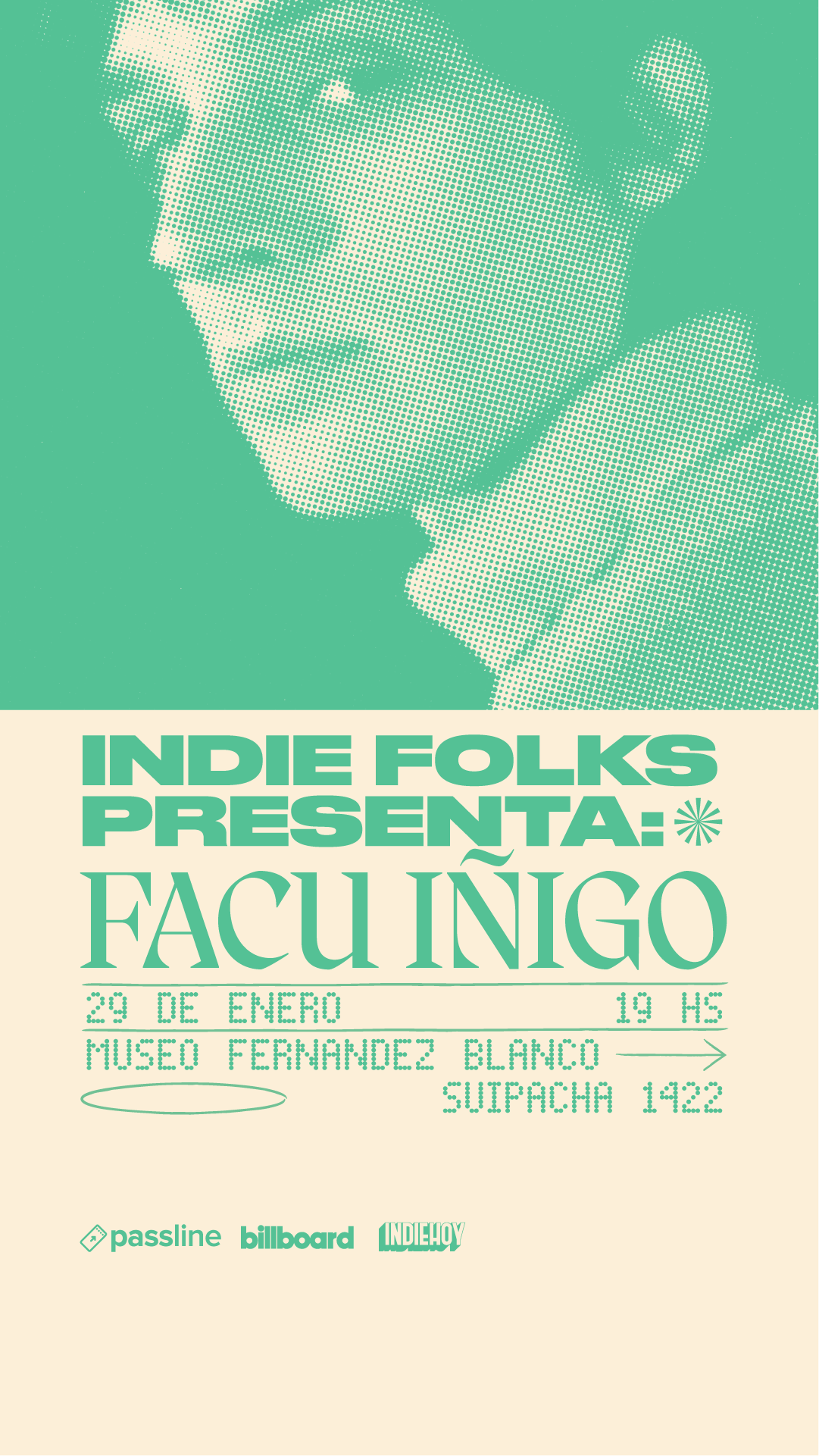 Facu Iñigo presentará en vivo su disco 