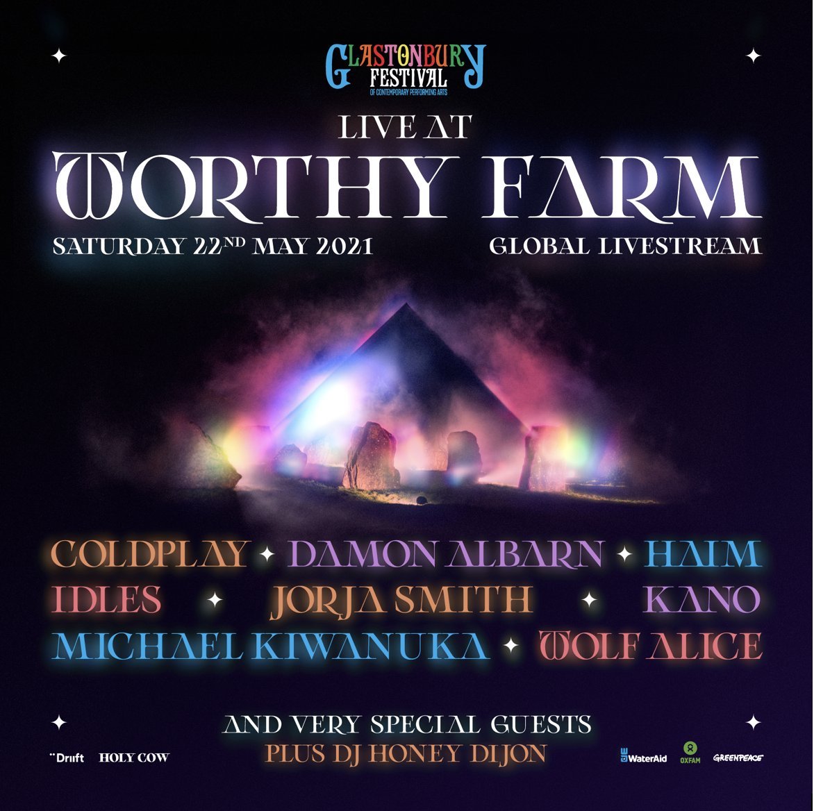 El Festival Glastonbury ya tiene fecha oficial para su edición streaming