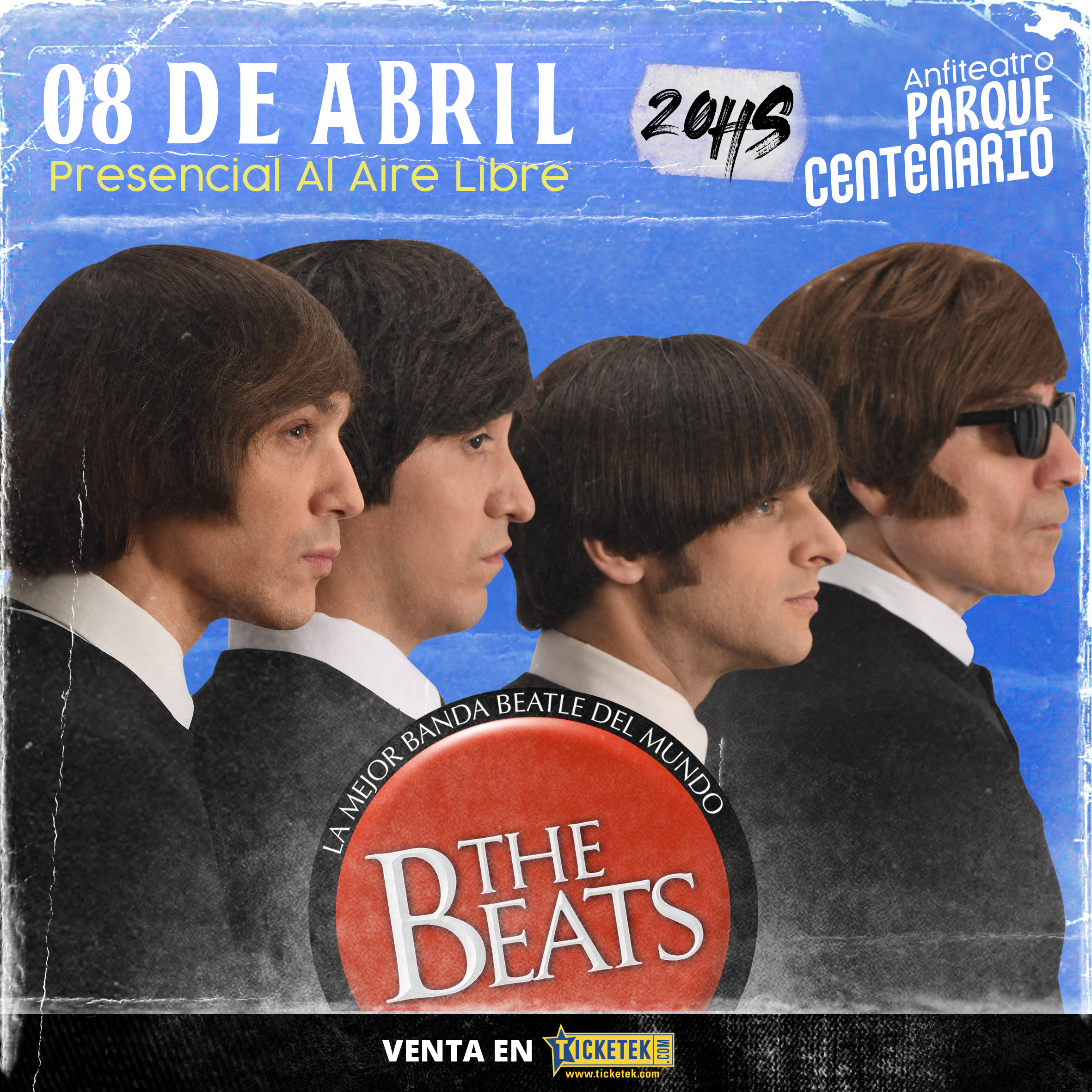 The Beats darán su primer show en vivo del año en Parque Centenario