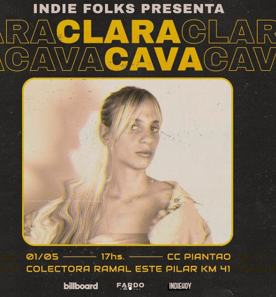 Clara Cava reprogramó su show en Pilar