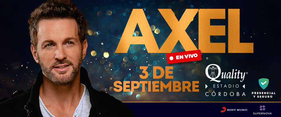 Axel viajará a Córdoba para repasar su carrera musical