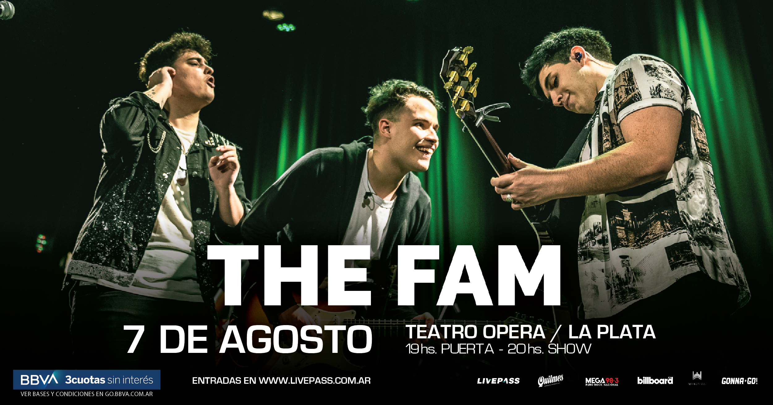 The Fam en el Teatro Ópera de La Plata
