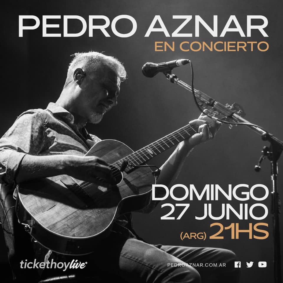 Pedro Aznar presenta un show por streaming renovado