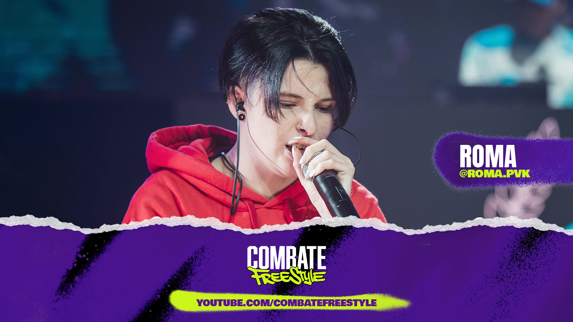 Roma en Combate Freestyle "Mi entrenamiento es competir, competir y