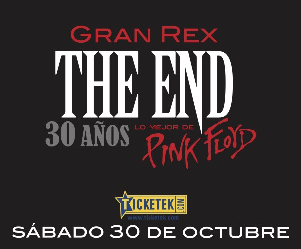 The End celebra sus 30 años homenajeando a Pink Floyd en el Teatro Gran Rex