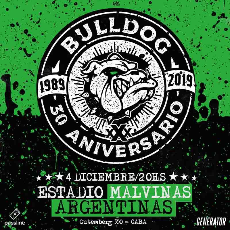 BULLDOG FESTEJA SUS 31 AÑOS EN EL ESTADIO MALVINAS ARGENTINAS!