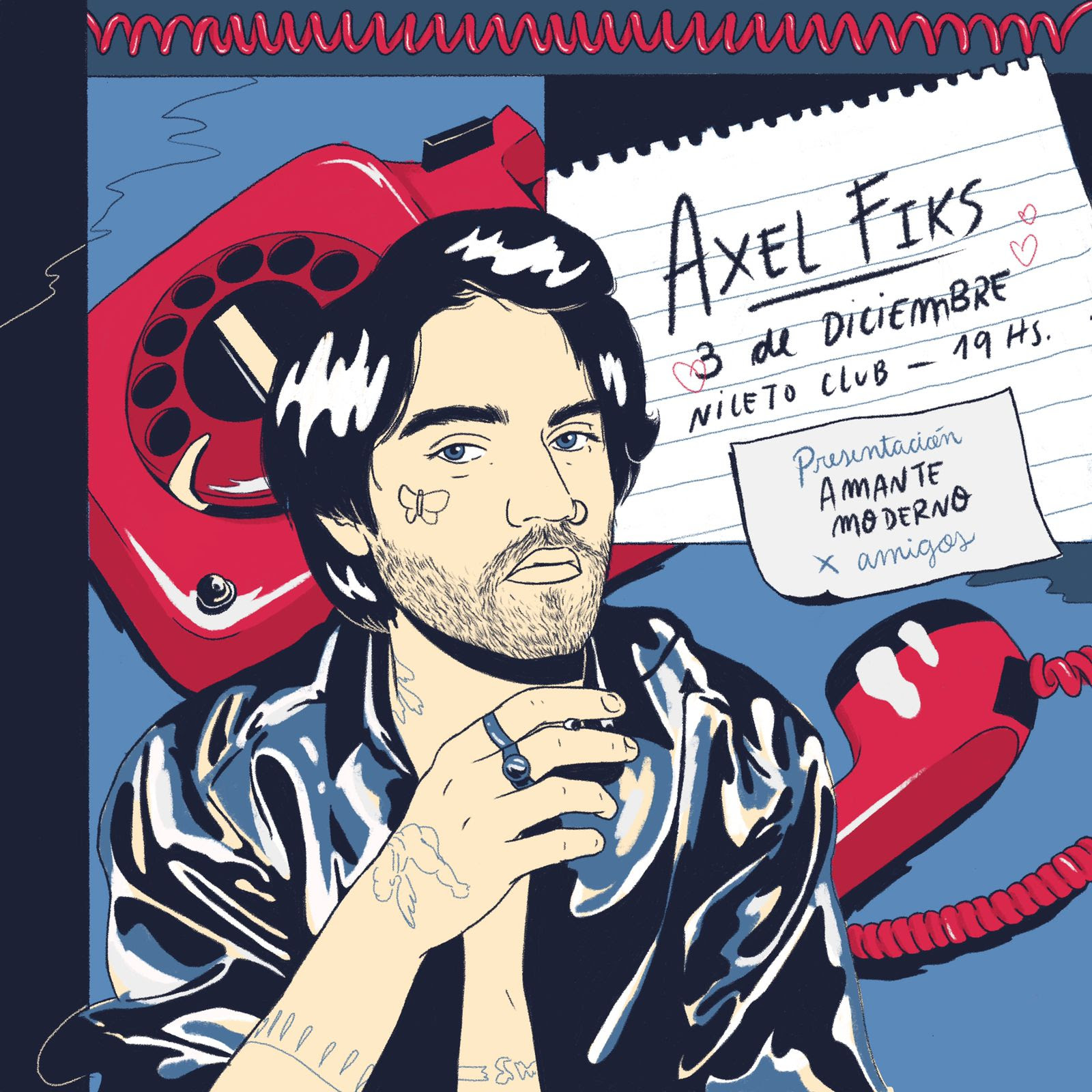 Axel Fiks anuncia nuevo show en Niceto Club