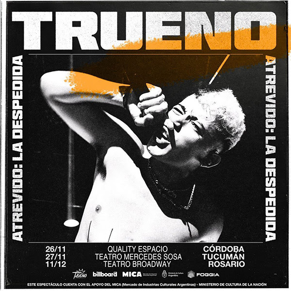 Trueno Llega a Rosario con su exitosa Gira “ATREVIDO: La Despedida”