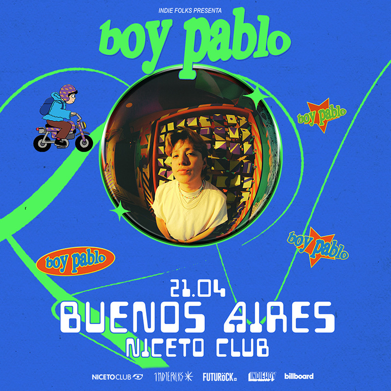 Boy Pablo en Niceto Club