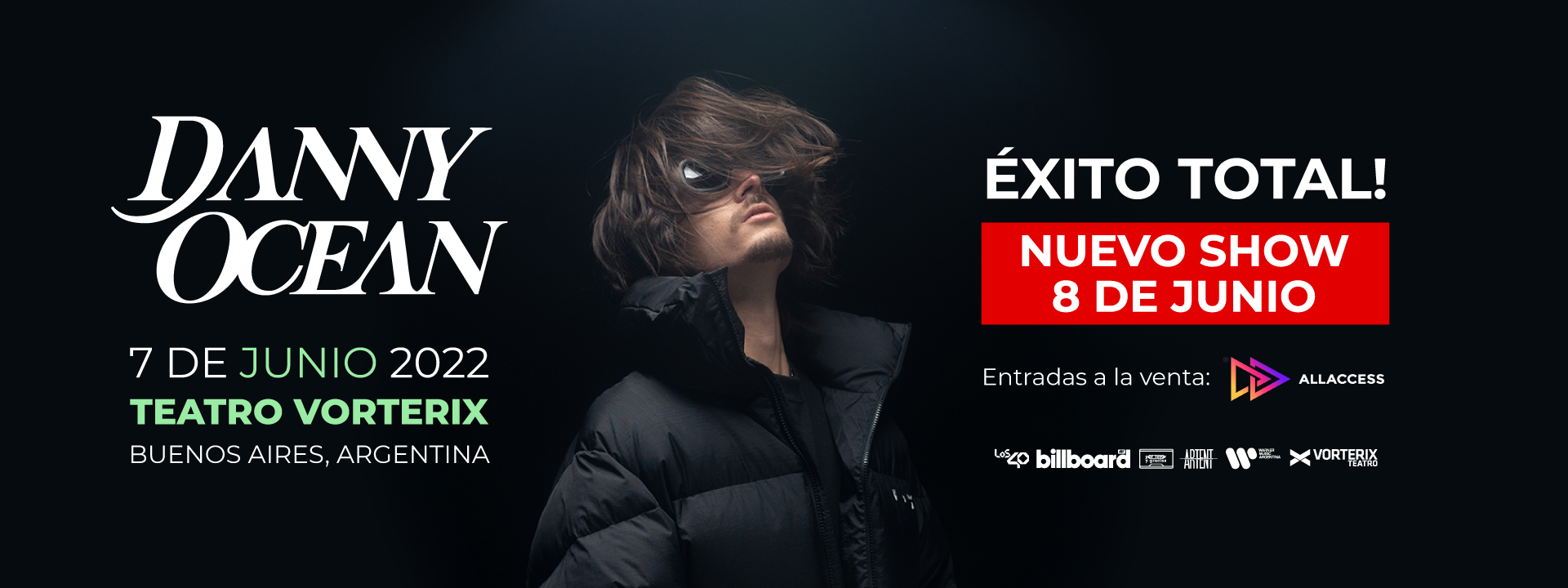 Danny Ocean en el Teatro Vorterix