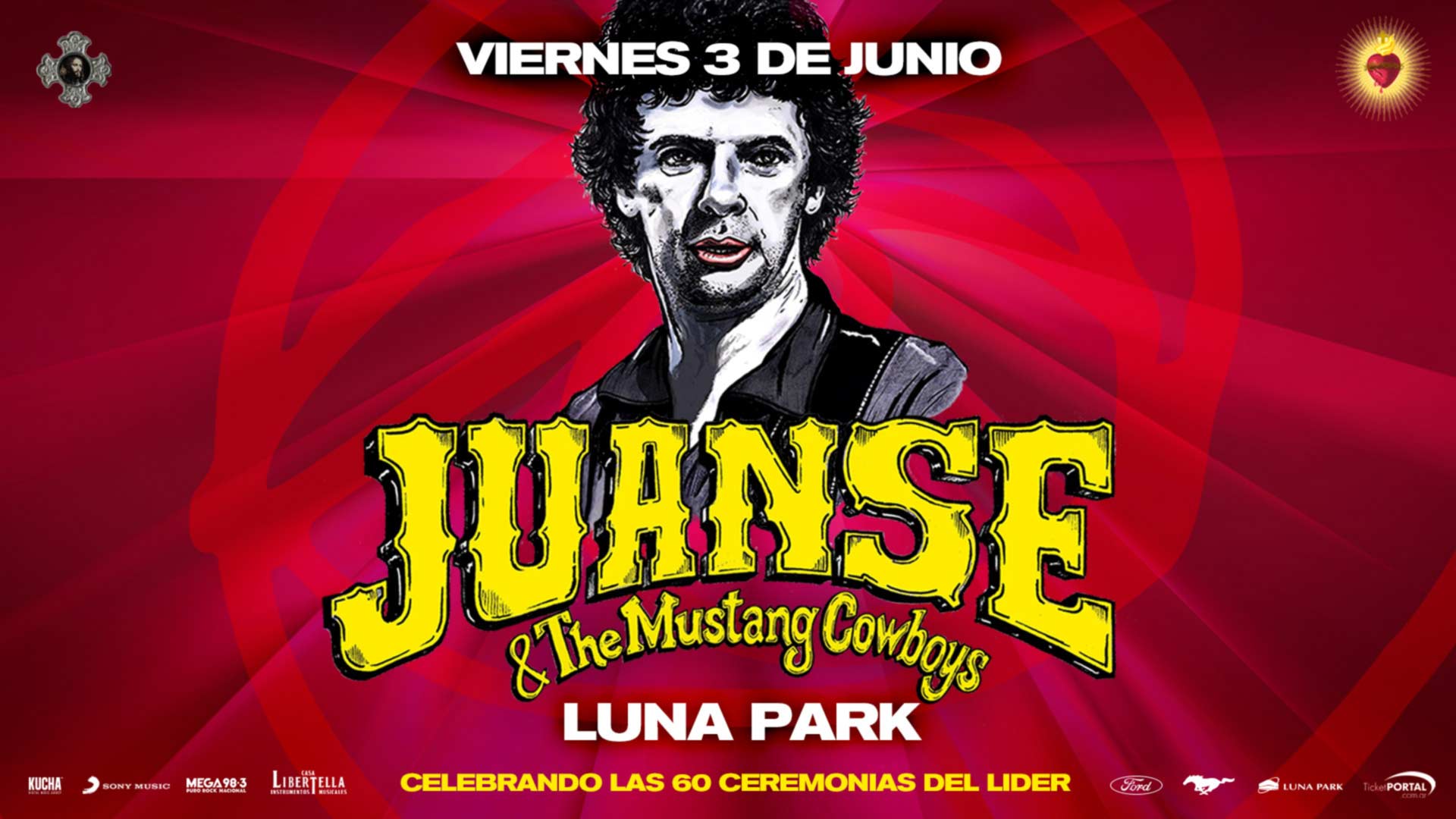 Juanse & The Mustang Cowboys en el Luna Park