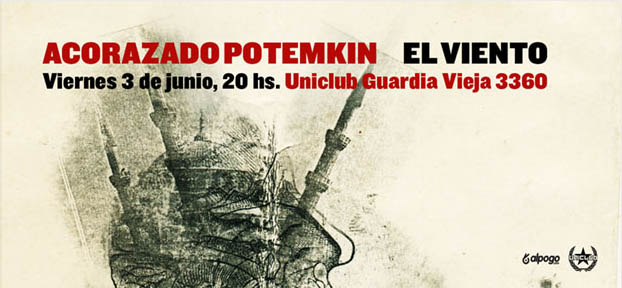 Acorazado Potemkin + El Viento en Uniclub