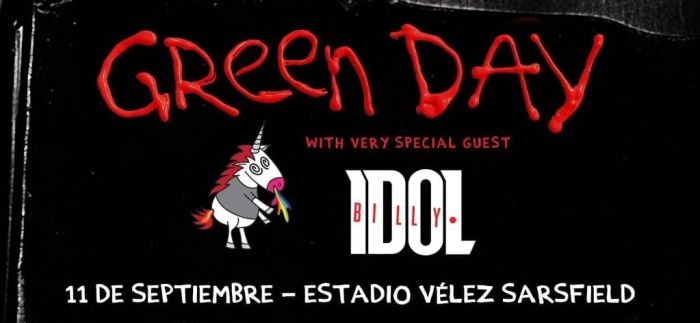 Green Day en el estadio de Vélez Sarsfield