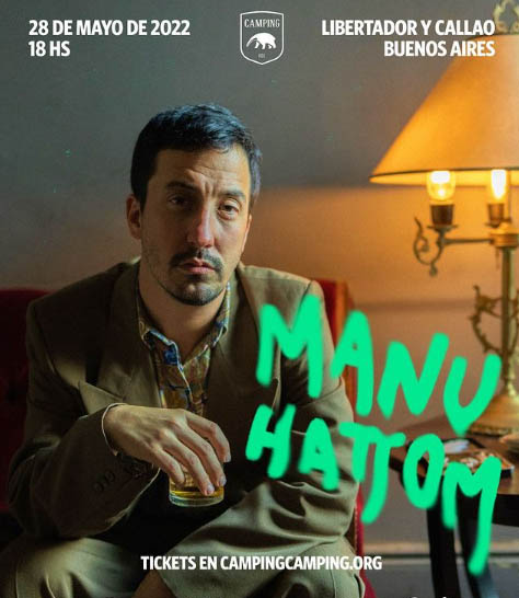 Manu Hattom presenta su nuevo álbum en Camping