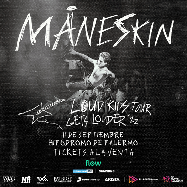 Måneskin en el Hipódromo de Palermo