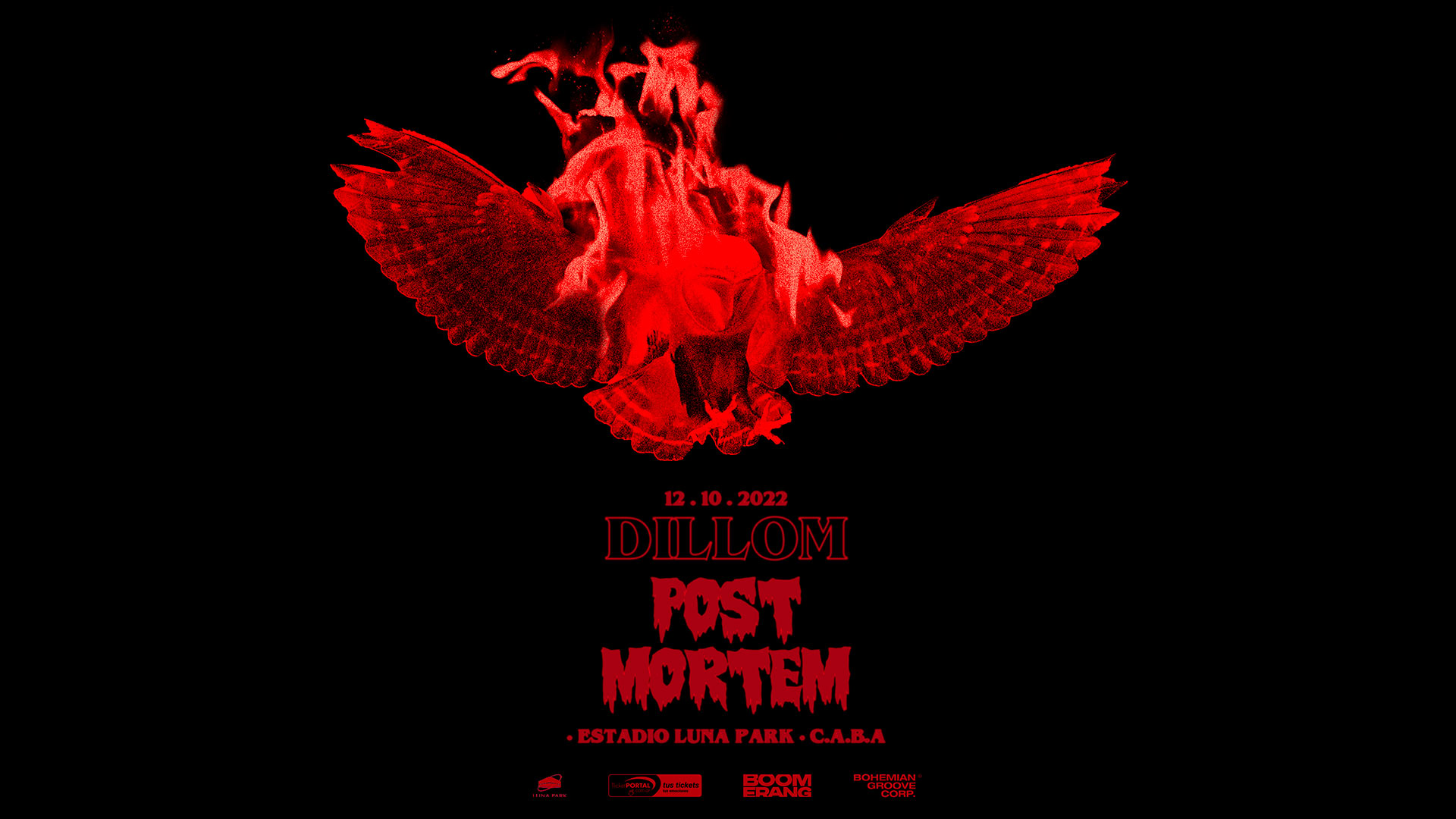 Dillom presenta Post Mortem en el Luna Park