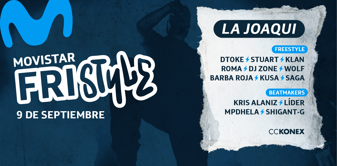 Dtoke, Klan, Stuart, Zone y muchos más, protagonistas del nuevo Movistar FRIstyle