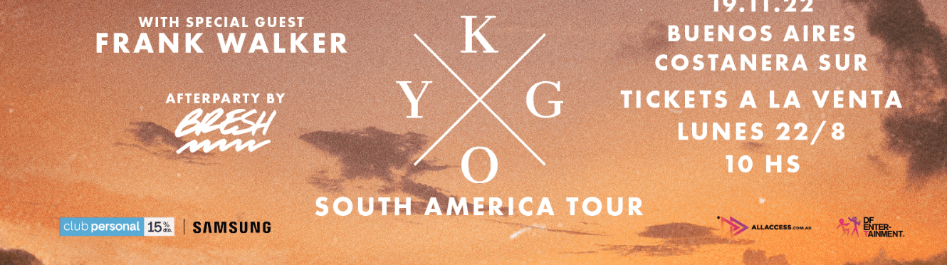 Kygo en Costanera Sur