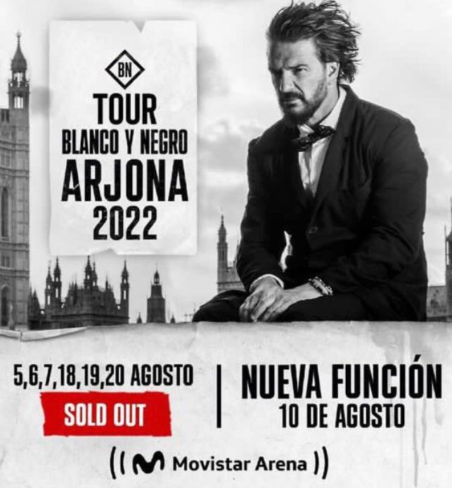 Ricardo Arjona sumó una nueva función en el Movistar Arena