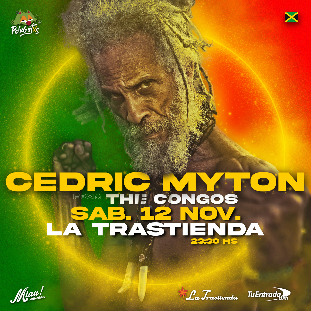 Cedric Myton en La Trastienda
