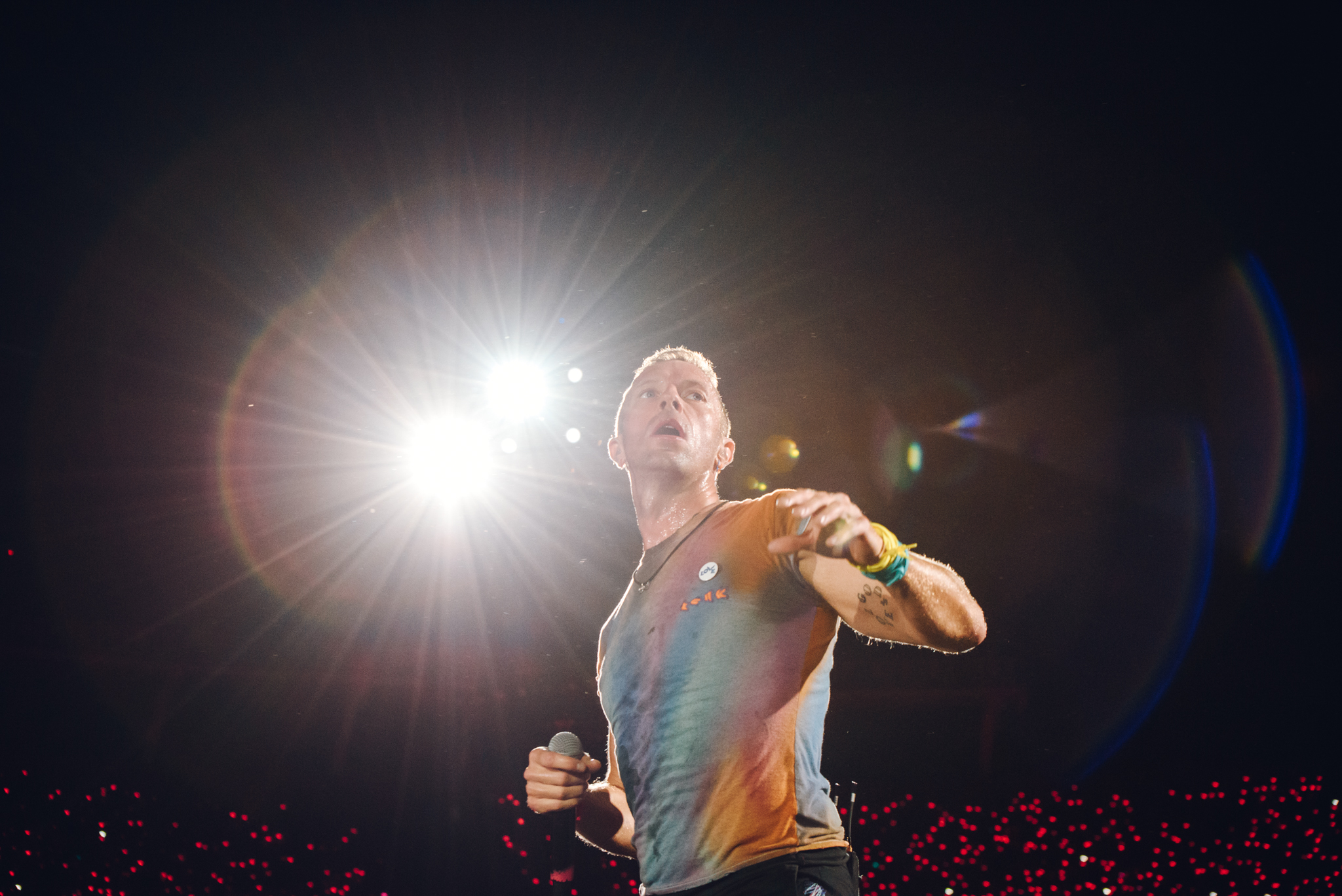 Coldplay llegó a River con el primero de sus diez shows