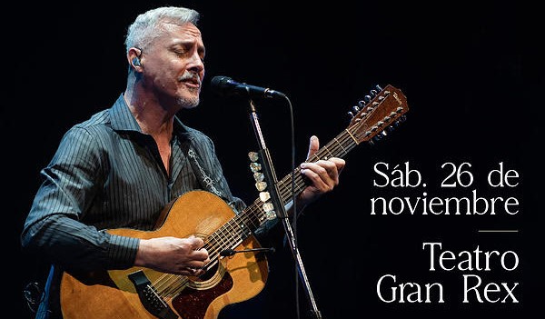 Pedro Aznar adelantará canciones de su nuevo disco en el Teatro Gran Rex