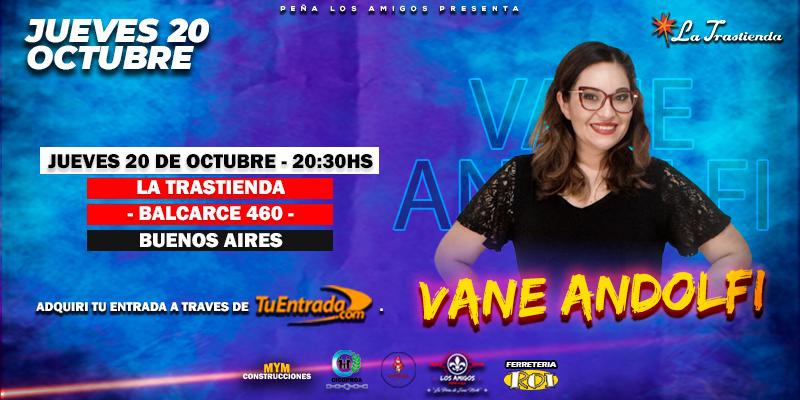 Vane Andolfi en La Trastienda