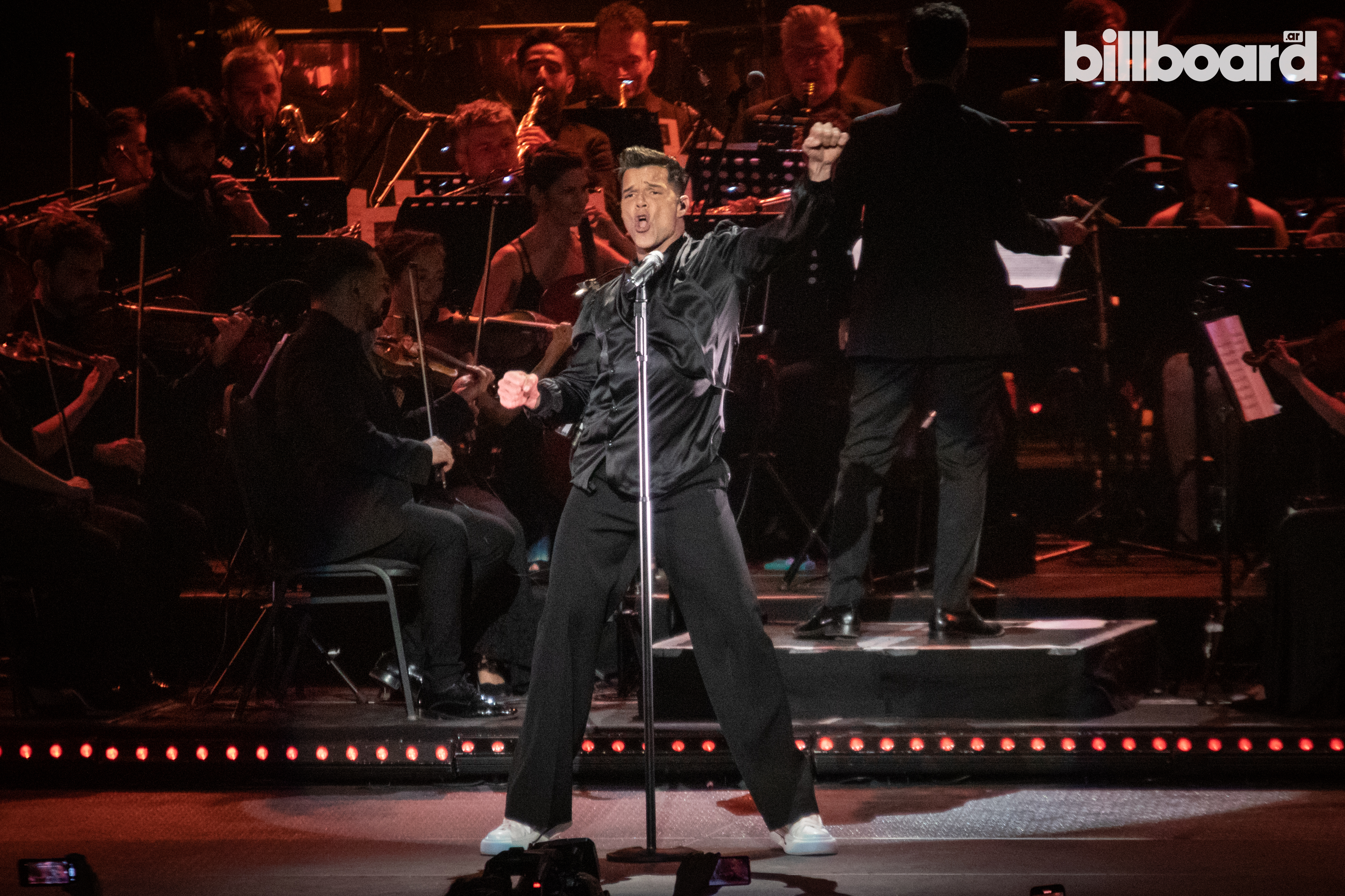 Ricky Martin desembarcó en Argentina con su Concierto Sinfóico