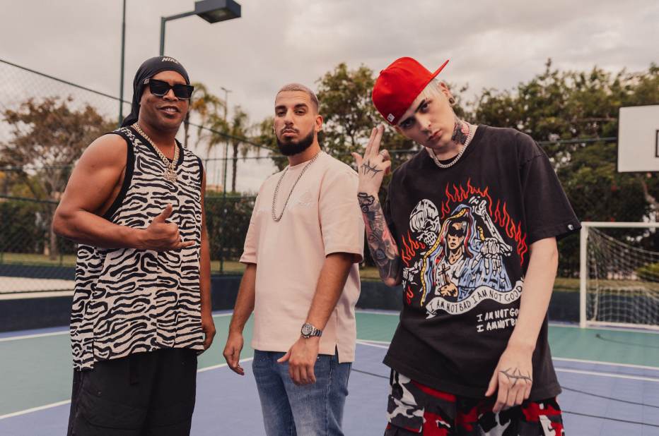 LIT killah, Yandel y Ronaldinho se unieron en 