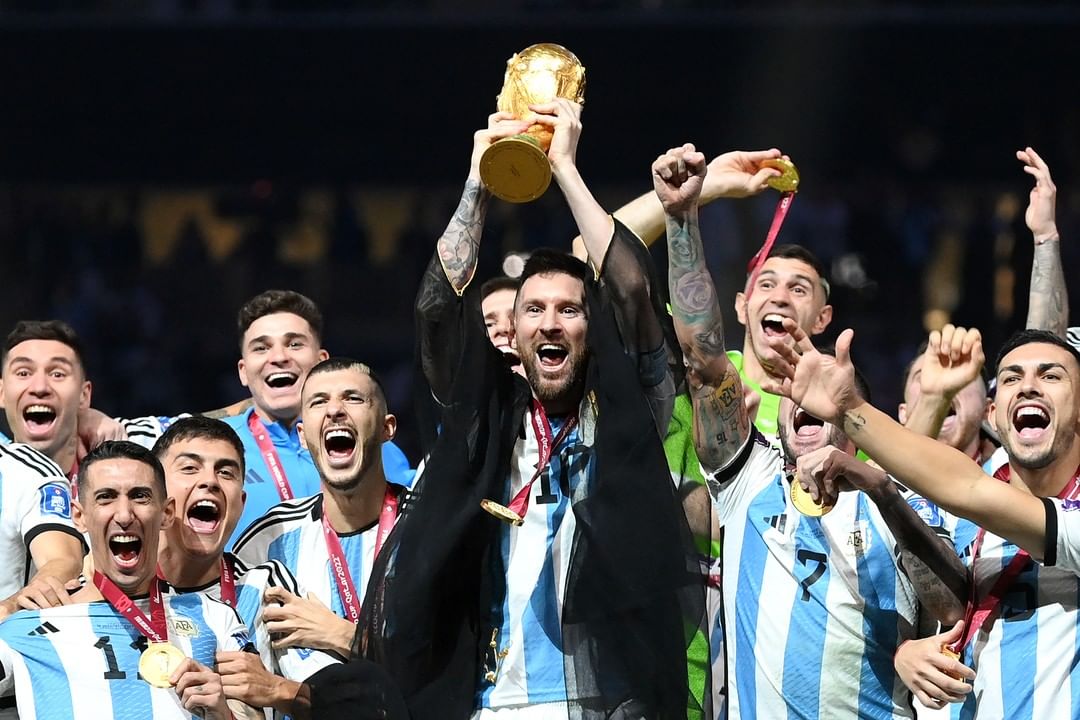Cómo celebraron los artistas el Campeonato del Mundo de la Selección Argentina