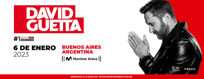 David Guetta en el Movistar Arena