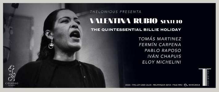 Valentina Rubio en Thelonious Club