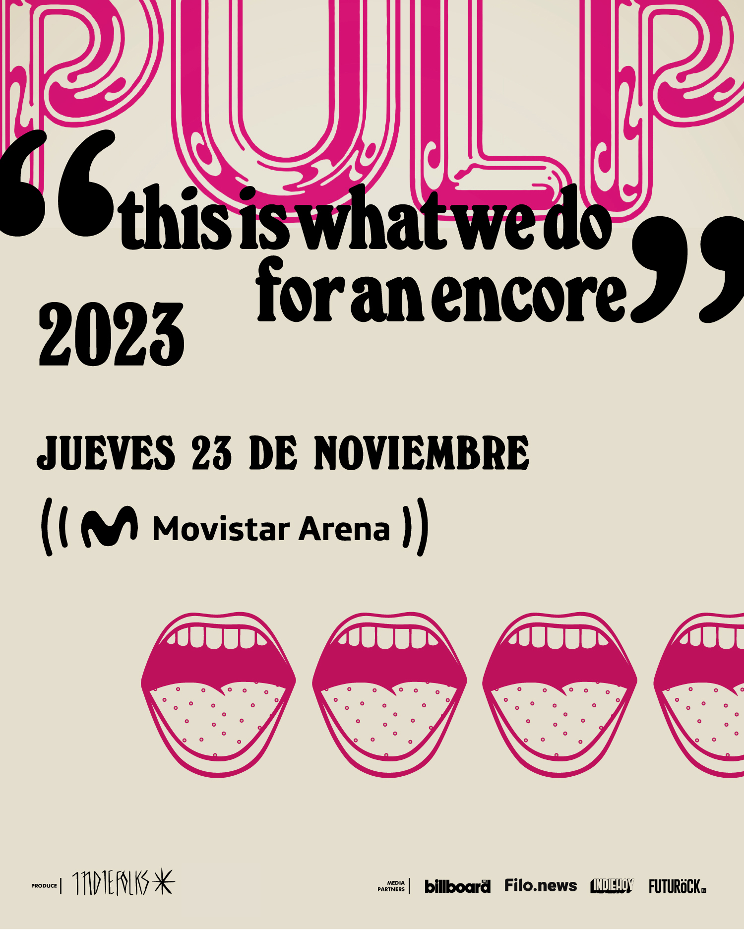 Pulp regresa a la Argentina