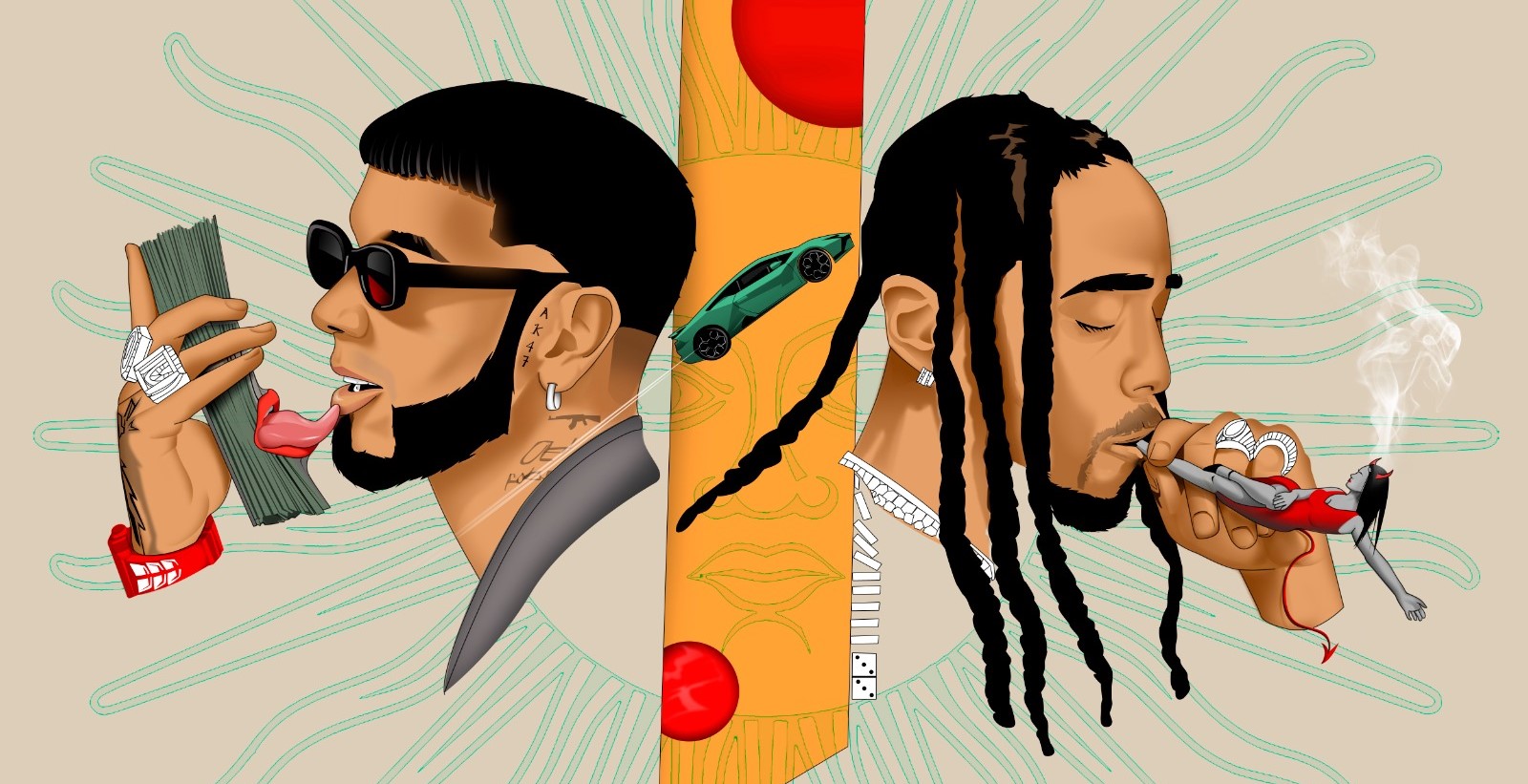 Anuel y Quavo se unen en una explosiva colaboración musical con 