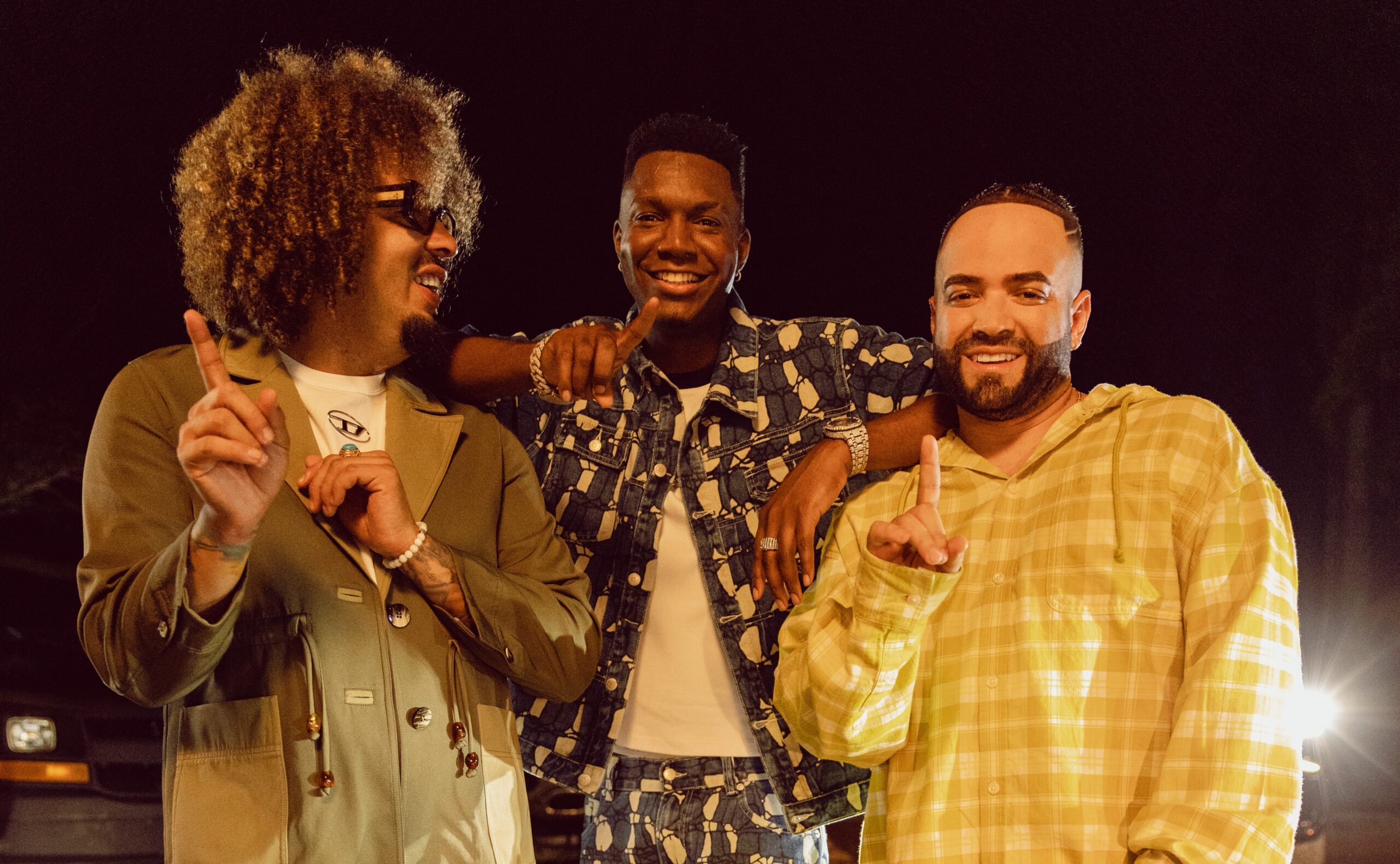 Venesti, Nacho y Maffio juntos en 
