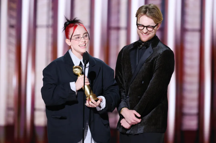 Billie Eilish y Finneas ganan Globo de Oro por tema de ‘Barbie’: ‘Escribir esa canción me salvó’