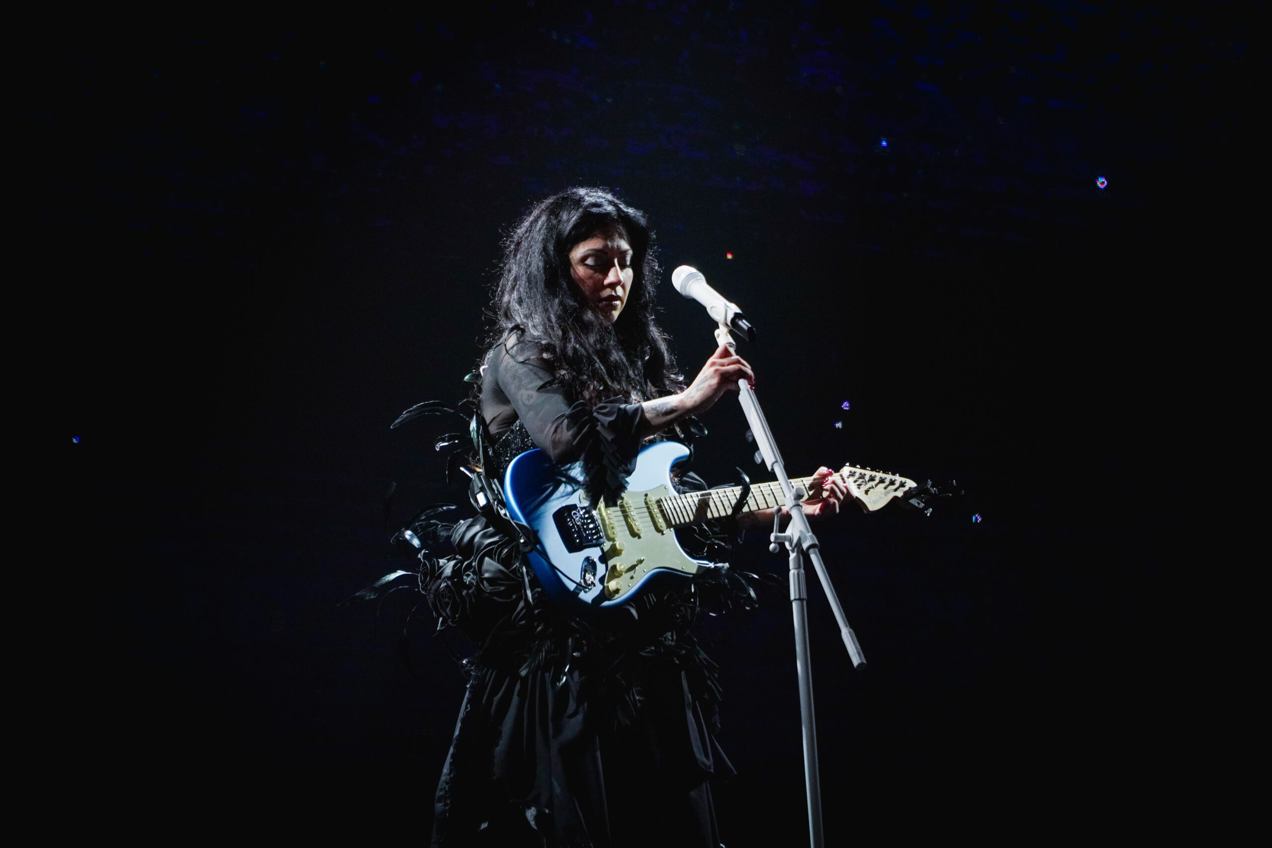 Mon Laferte brilló en Montevideo